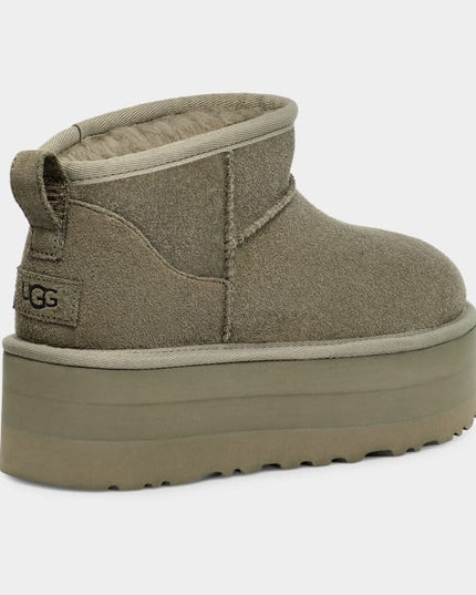 Botte UGG Classic Ultra Mini À Plateforme - Vert