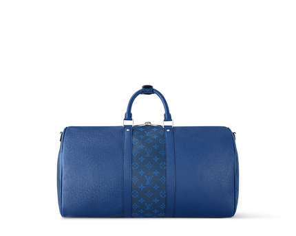 Sac Keepall Bandoulière 50 - LV - Bleu