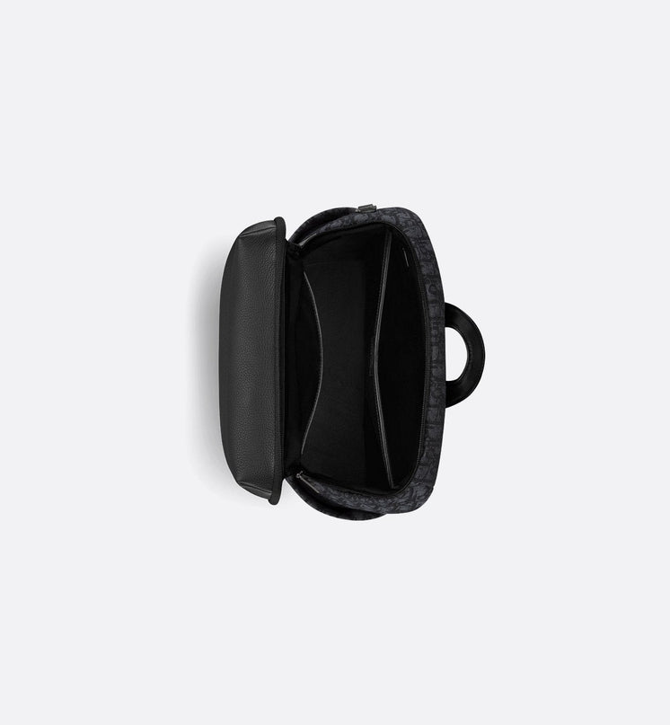 Sac à dos zippé Rider Soft - Dior - Noir