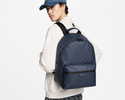 Sac à dos Discovery PM - LV - Bleu nuit