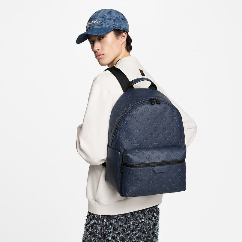 Sac à dos Discovery PM - LV - Bleu nuit