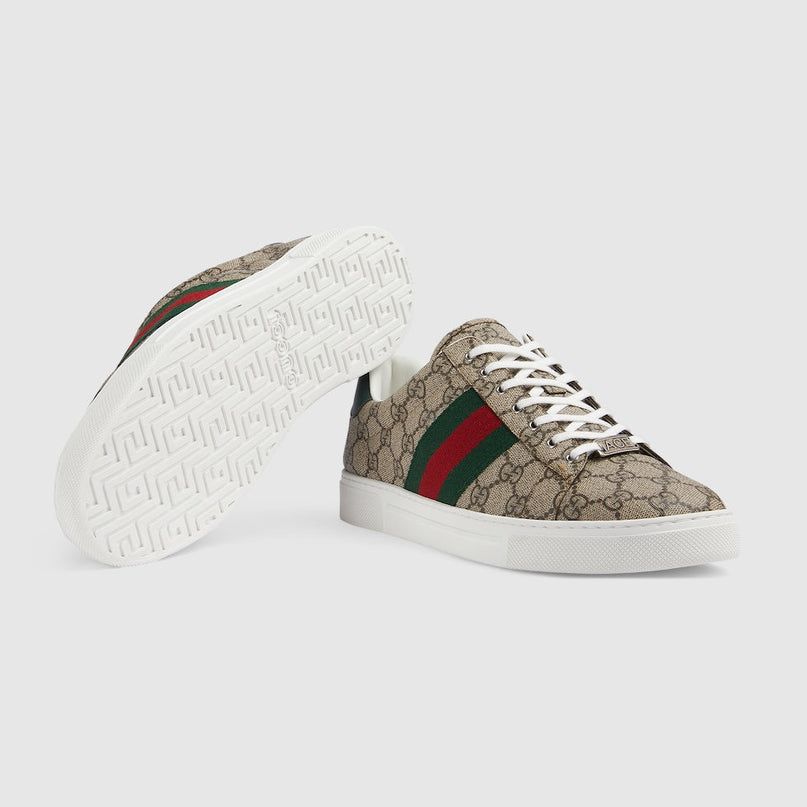 BASKETS GUCCI POUR HOMME -BEIGE