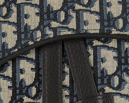 Sac Saddle Noir et Beige Dior