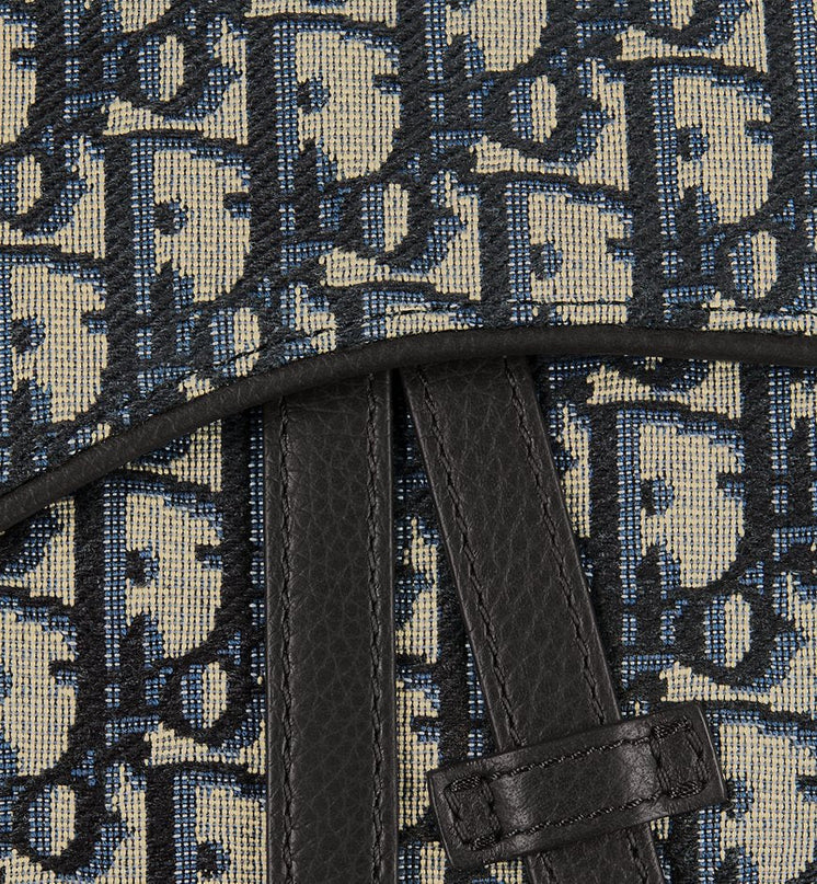 Sac Saddle Noir et Beige Dior