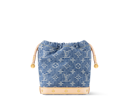 Sac Nano Noé - LV - Bleu jeans