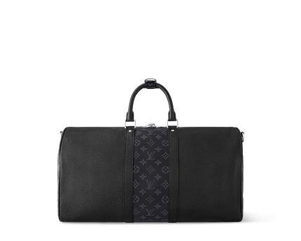 Sac Keepall Bandoulière 50 - LV - Noir