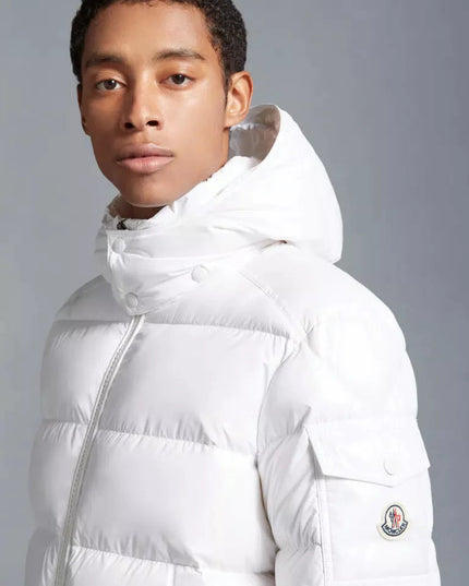 Doudoune Moncler | Blanc Cassé