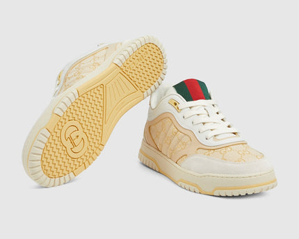 BASKETS GUCCI RE-WEB POUR HOMME - SAUMON