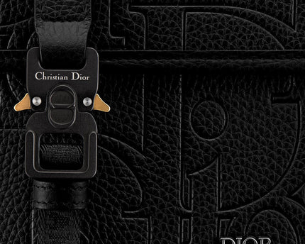 Sac Messenger à rabat Dior Hit The Road - Dior - Noir