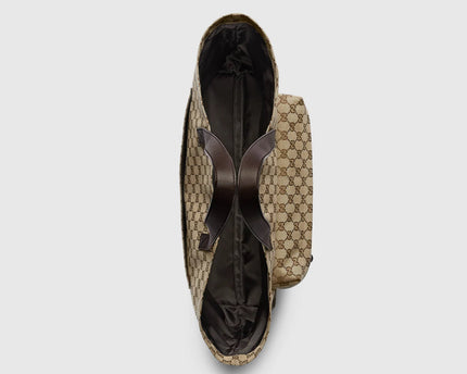 Cabas en toile GG maxi format - Beige