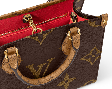 Cabas OnTheGo PM - LV - Marron Beige