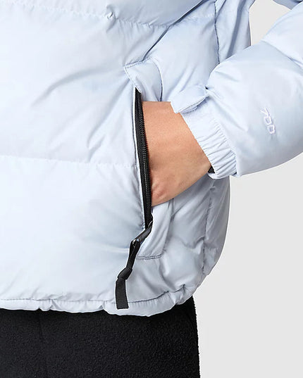 White Retro Nuptse 700 Pour Femme