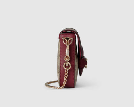 Sac à épaule Gucci Horsebit 1955 Soft petit format