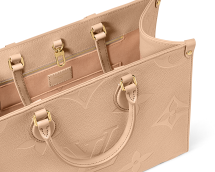 Cabas OnTheGo MM - LV - Full Beige