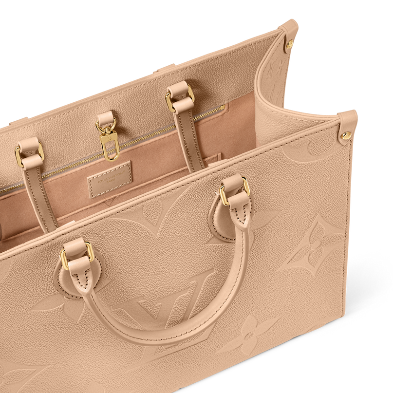 Cabas OnTheGo MM - LV - Full Beige