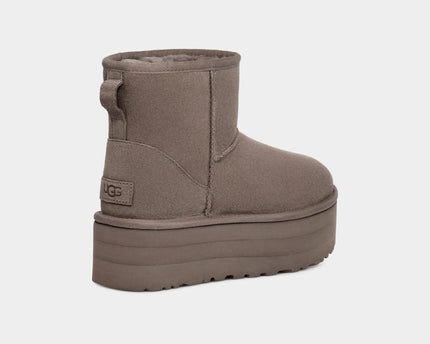 Botte UGG Classic Mini À Platforme - Gris