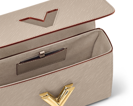 Sac Twist MM - LV - Marron Clair