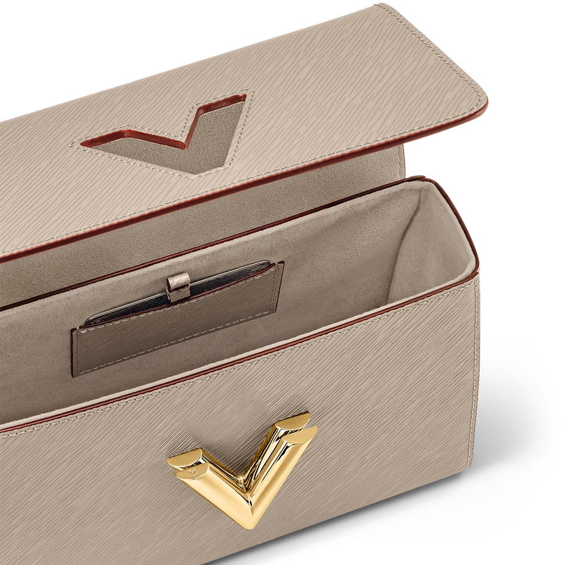 Sac Twist MM - LV - Marron Clair