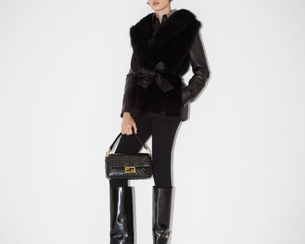 Sac Fendi Baguette - Noir