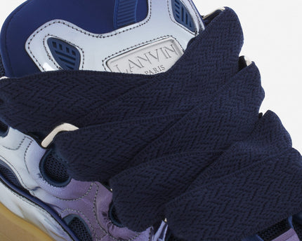 LANVIN METALLIC CORNFLOWER