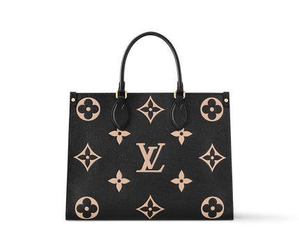 Cabas Onthego MM - LV - Noir Beige