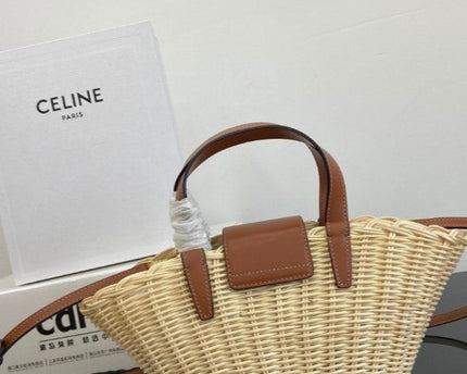 C­eli­ne - Classic Panier Teen Couffin Wicker Natural