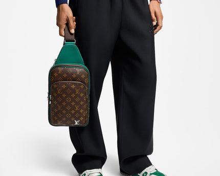 Sac Avenue Slingbag - LV - Marron vert