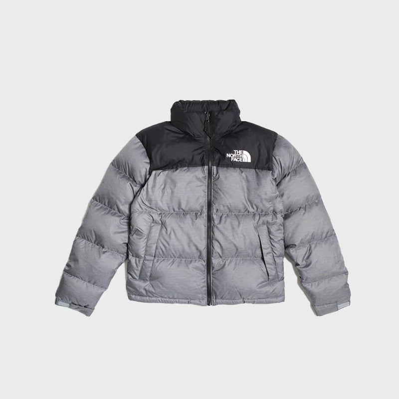 Grey Retro Nuptse 700 Pour Homme