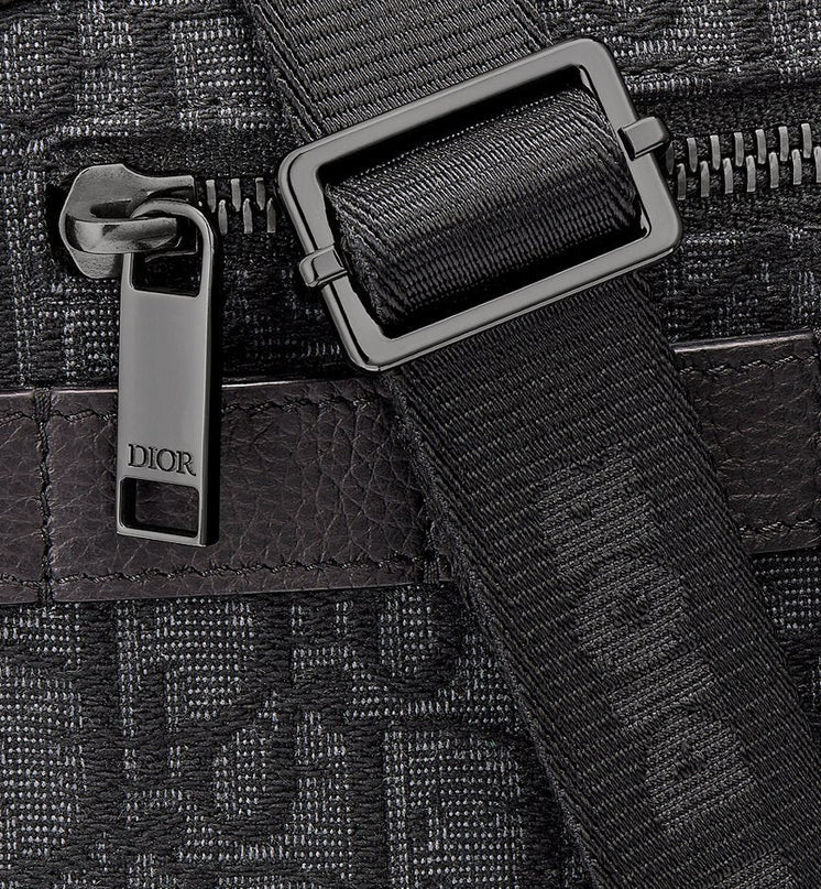 Sac bandoulière Mini Safari Dior - Noir