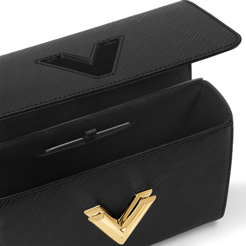 Sac Twist MM - LV - Noir