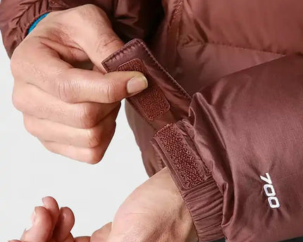 Brown Retro Nuptse 700 Pour Homme TNF