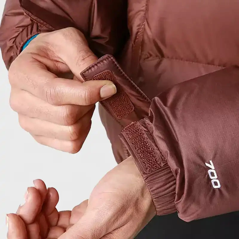 Brown Retro Nuptse 700 Pour Homme TNF