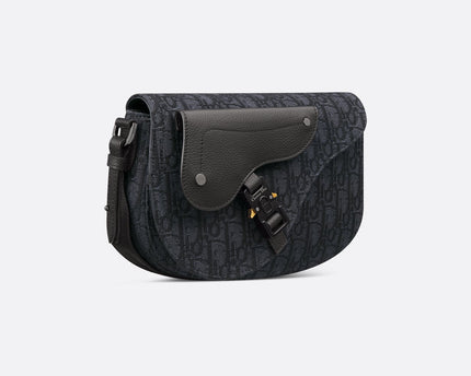 Sac Messenger Saddle Dior - Noir