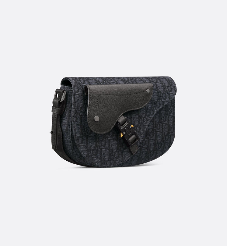 Sac Messenger Saddle Dior - Noir