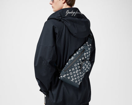 Sac sling Duo - LV - Bleu nuit