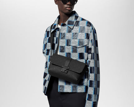 Sac messenger S-Cape - LV - Noir
