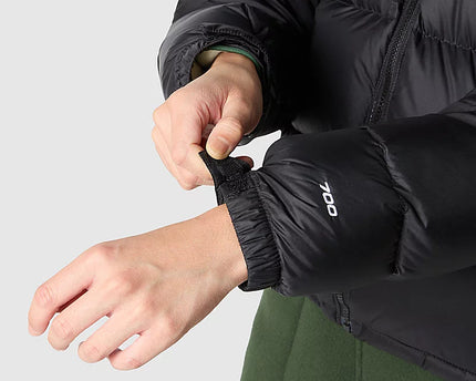 Black Retro Nuptse 700 Pour Femme
