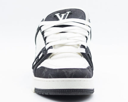 Sneaker LV Trainer White Black White