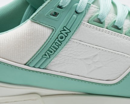 Sneaker LV Trainer Green White