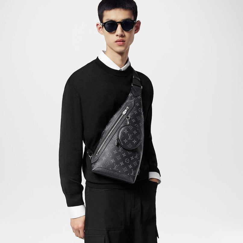 Sac sling Duo - LV - Noir