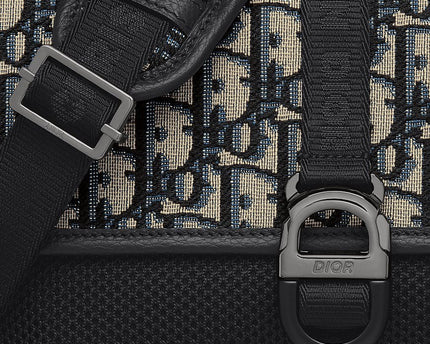 Sac bandoulière Dior 8 Noir et Beige