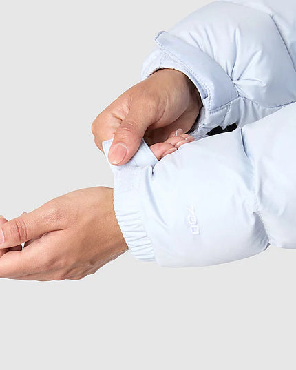 White Retro Nuptse 700 Pour Femme