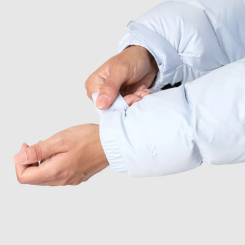 White Retro Nuptse 700 Pour Femme