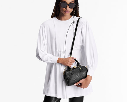 Sac Speedy Bandoulière 20 - LV - Noir
