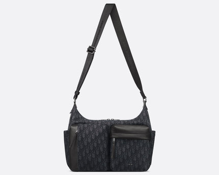 Sac Hobo Rider Soft Medium Dior - Noir