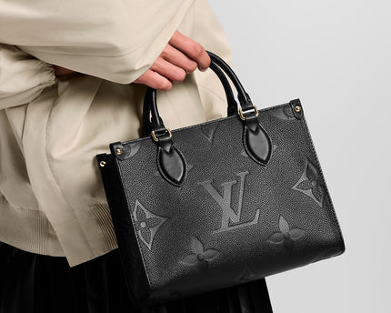 Cabas OnTheGo PM - LV - Full Black