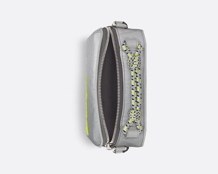 Mini sac zippé DIOR AND LEWIS HAMILTON - Gris