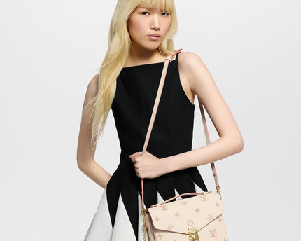 Pochette Métis - LV - Blanc Rose