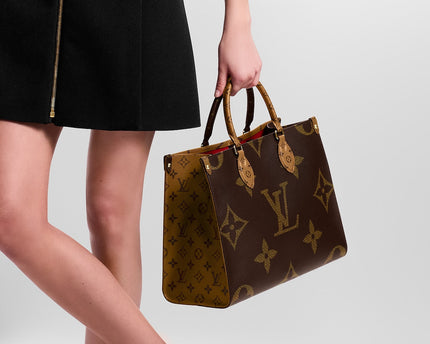 Cabas OnTheGo MM - LV - Marron