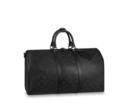 Sac Keepall Bandoulière 50 - LV - Full Black